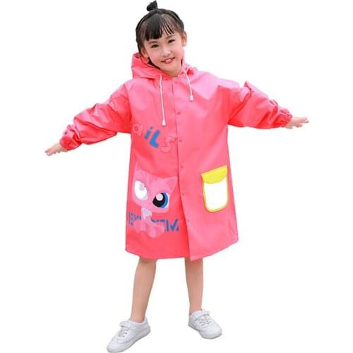 Raincoat Fashion CartoonYellow Kids Boys Girls BabyTravel Raincoat Waterproof Raincoat Set Poncho Cute Outdoor Hiking Portable