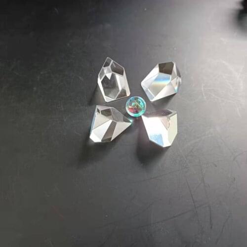 Prism Factory Roof Half-House Optical Glass Mitsubishi Mirror Irregular Polygon Triangular