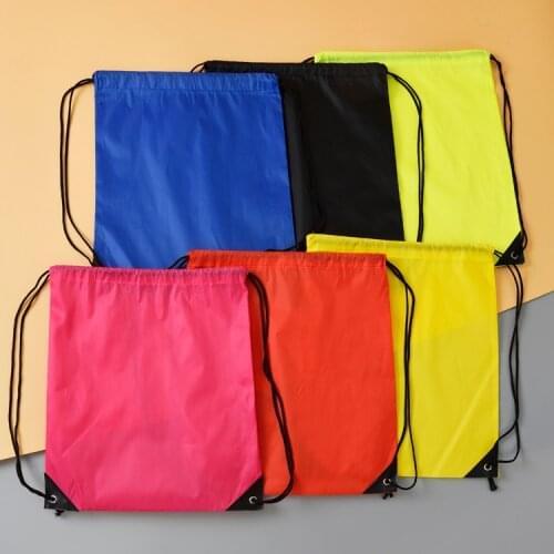 Fresh Style Drawstring Backpack Fashion School Backpack Bookbag Drawstring Shoe Bags Cinch Bag Mochila Feminina Can Be Custom