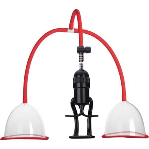 Adult Products Breast Enhancement Cups Device Nipple Pump Vacuum Sex Toys for Women Meter Pistol Pumps Enlargement Sucker