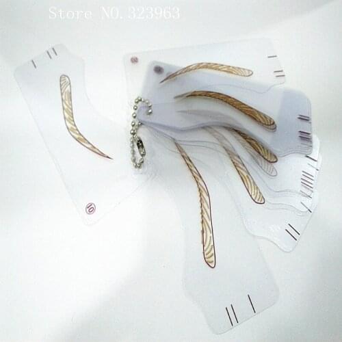 Eyebrows Stencils Positioning Makeup Permanent Eyebrow Balance Ruler Magic Eyebrow Stencil Template Make Up Tool Shape For Eyebr