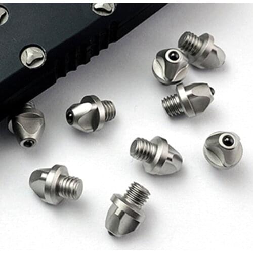 1PC Replacement Triangle Tail cone screw Stainless Steel Bolt Tool For UTX-85 Microtech Ultratech OTF Repair Spare Parts