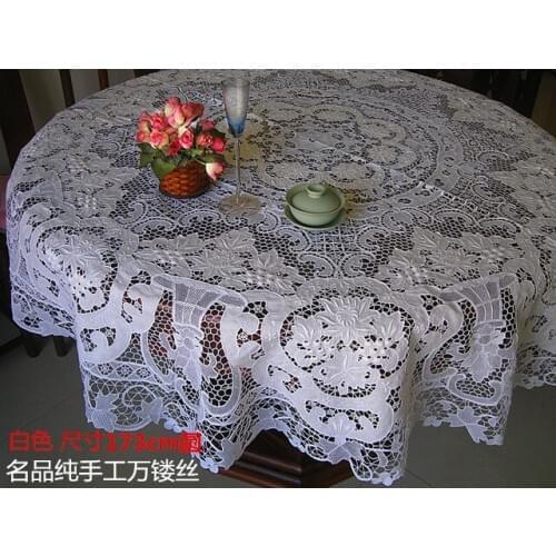 Collection level round table linen classic old manual Xiaoshan Wanlou silk bed cover number 5801