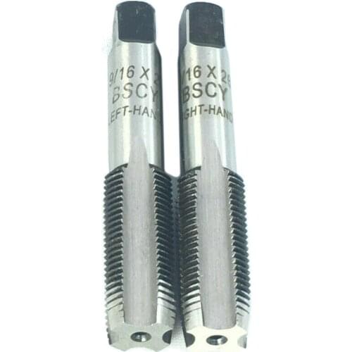 1pcs/2pcs Tap High-speed Steel 9/16inch X 20 (Cycle) Crank Pedal Tap Right Hand Thread Tap