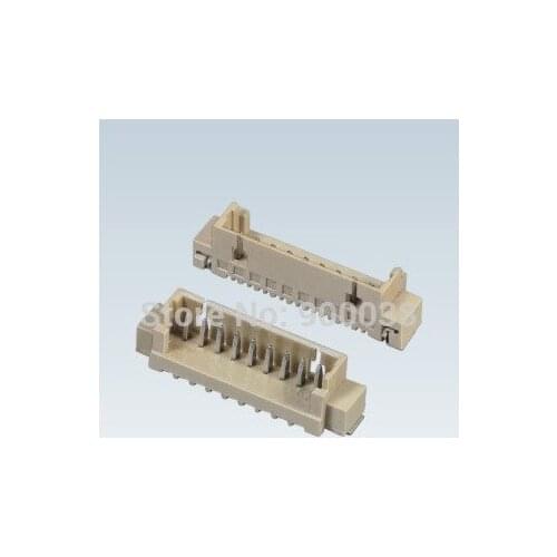 1000pcs on tape & Reel 1.25mm pitch Header, wafer, Vertical, 7 circuits SMD re-flow solderable Rohs