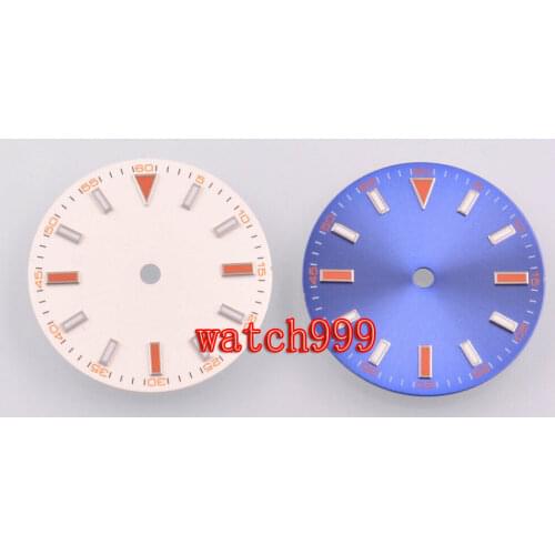 29MM sterile luminous watch dial Fit ETA 2836 2824 DG2813 3804 miyota 8205 8215