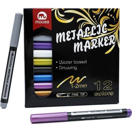 Aliffice Black Permanent Markers