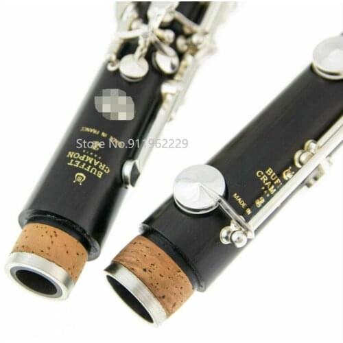 Buffet R-13 Professionnel BB Clarinette Avec Brand New Silver Plated Keys