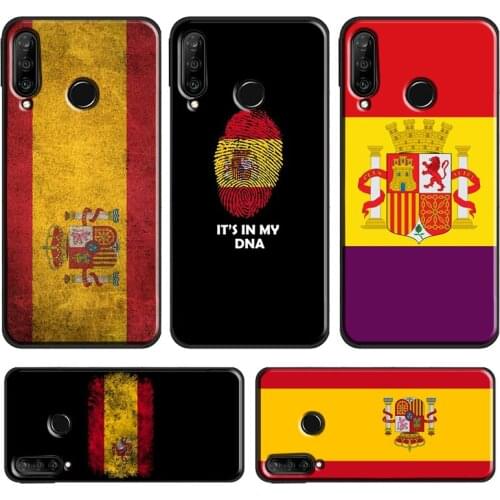 Spain Flag Case For Huawei P30 Pro P40 P20 Lite Mate 20 Lite P Smart 2019 Z Honor 10 i 8X 9X Nova 5T