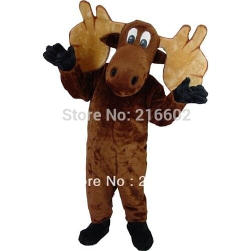 High quality Moose Mascot Adult Costume Mascot costumes Birthday Party Halloween Fancy Cosplay Dress Adult