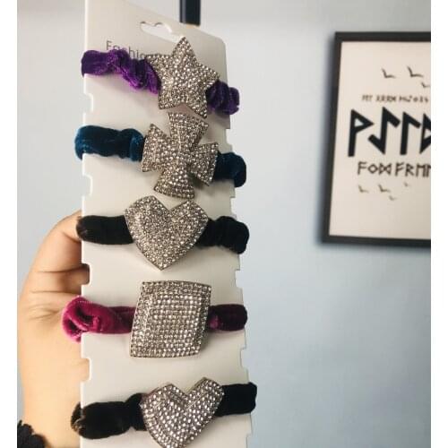 New Fashion Girl Hair Accessories Bow Star Women Multicolor Braids Hair Accessories For Party Gifts Wedding Decoration Hair Tie