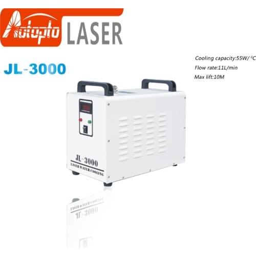 JL-3000 Industry Air Water Chiller for CO2 Laser Engraving Cutting Machine Cooling 80W Laser Tube