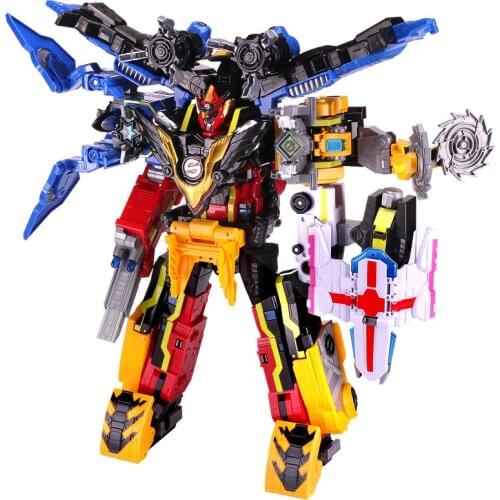 Transformation Assembled Medozaords Giant God Fight Attack Team Giant Saver Battle Strike Robot Action Figure Children Toys