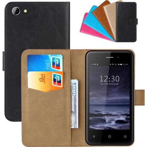 Luxury Wallet Case For Micromax Bolt Q3001 PU Leather Retro Flip Cover Magnetic Fashion Cases Strap