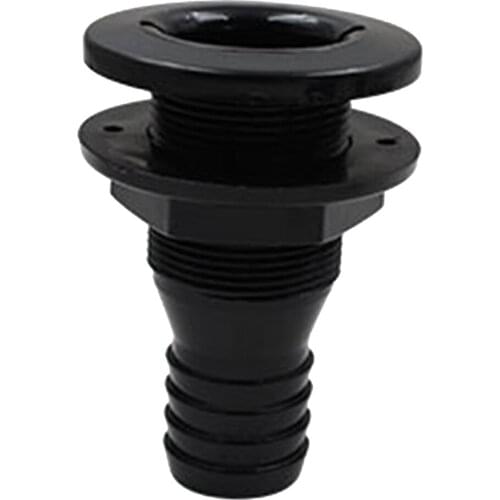 Plastic 1'' Marine Thru-Hull Fittings Replacement Yacht Parts for Boat