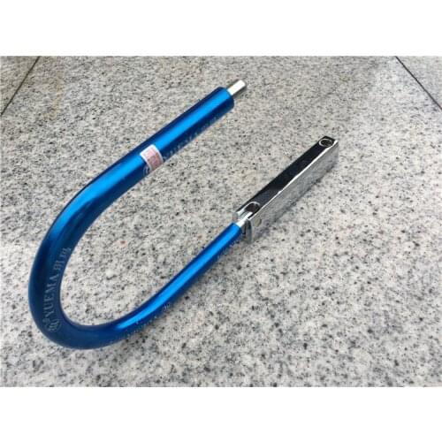 Electric car battery car lock U-type anti-theft lock U-shaped super B-class crescent lock core anti-hydraulic shear