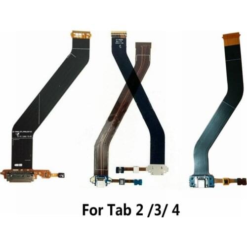USB Dock Connector Charger Charging Port Flex Cable Ribbon For Samsung Galaxy Tab 2 P5100 P5110 Tab 3 P5200 P5210 Tab4 T530 T531
