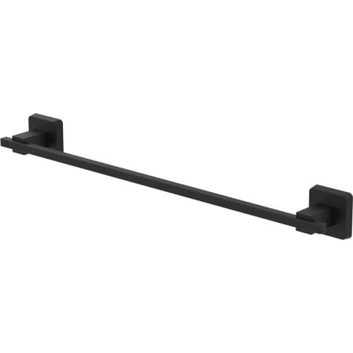 Yale Mat Black Stainless Long Towel Holder
