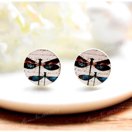 16mm Round High Quality Photo Wood Laser Cut Cabochon to make Rings, Earrings,Bobby pin,Necklaces, Bracelets-(WEH-315)