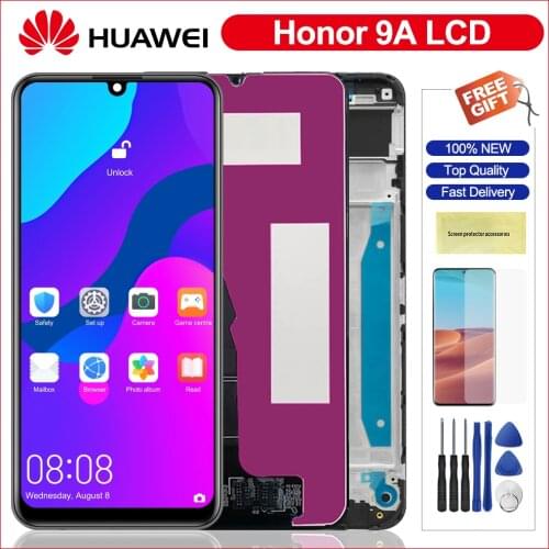 6.3 inch Display For Huawei Honor 9A LCD Display Touch Screen Digitizer With Frame Assesmbly Parts For Honor9A Lcd Screen