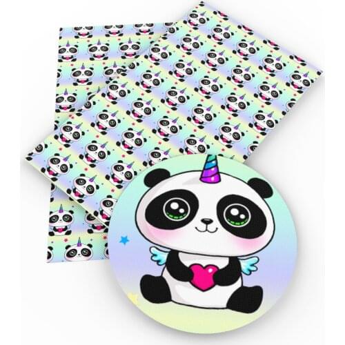 David accessories 20*33cm animal dog faux artificial Synthetic leather fabric hair bow diy decoration crafts,1Yc3660