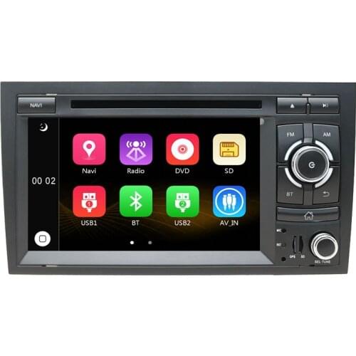 Android For Audi A4 B8 B6 B7 8F 2002-2008 Touch Car Screen Auto Radio Recorder Multimedia Player Stereo Head Unit GPS Navigatie
