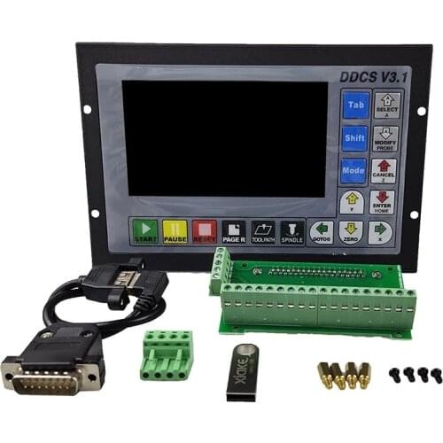 DDCSV3.1 Standalone Motion Controller Offline Controller Support 3 axis/4 axis USB CNC controller interface