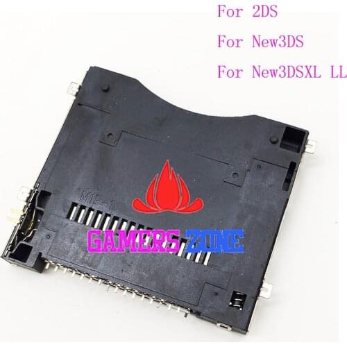 For New 3DS XL LL 2015 New Card Slot Game Cartridge Socket Slot 1 for Nintendo 2DS New 3DS