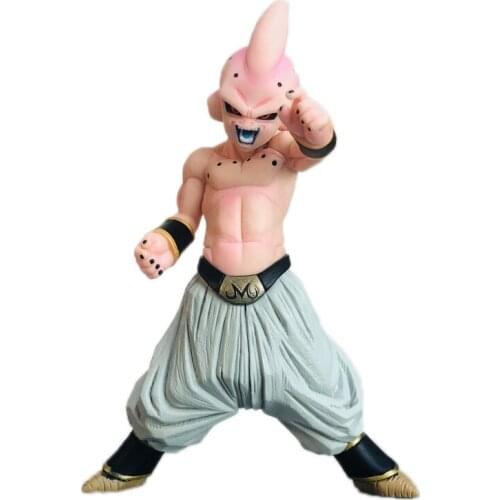 19cm Dragon Ball Anime Figures Super Saiyan Majin Buu Battle Form PVC Action Figure Collection Model Kids Toys for Boys Gifts