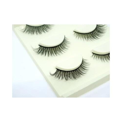 Makeup Thick False Eyelashes Eyelash Cross Slim False Eyelashes Sexy Thick Stage Makeup Big Eyes High quality Fake Eyelashes