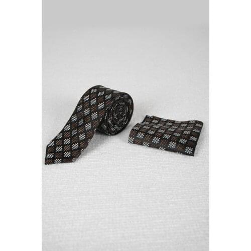 UBBU 2021 summer mens classic solid color stripe floral jacquard tie accessories daily wear tie wedding party gift tie set