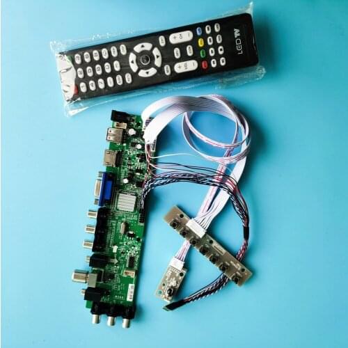 Kit For LP154WP2-TLA4/LP154WP2-TLA3 DVB-T DVB-T2 board digital 40pin Signal controller 1440X900 HDMI AV LED USB VGA TV remote