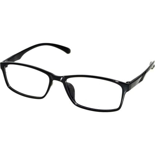 Retro Reading Glasses Rectangular Black Frame Optical Eyeglasses for Men Women Ultralight+1 +1.5 +2 +2.5+3 +3.5 +4