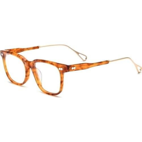 High Quality Acetate Glasses Frame Men Women Lemtosh-TT Square Computer Optical Prescription Eyeglasses Modify Face Shape