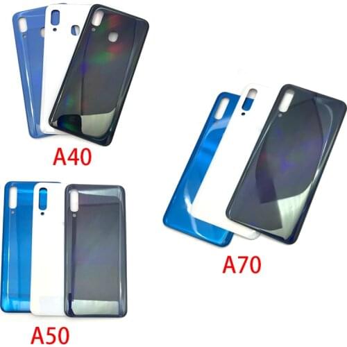 Replacement Glass Battery Back Cover Case For Samsung Galaxy A40 A50 A70 A405F A505F A705F