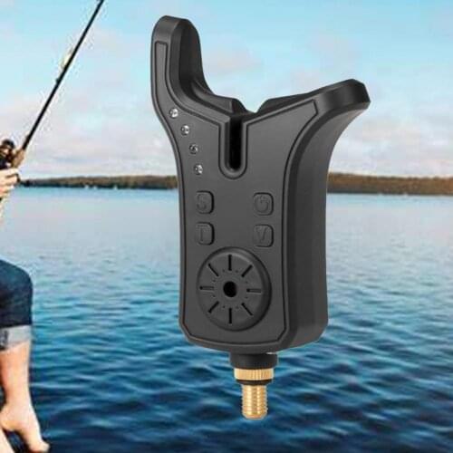 LED Fishing Alarm Three Sensitivity Modes Waterproo Energy Saving Carp Fishing Alarms Indicator Bite Alarm Adjustable Volume
