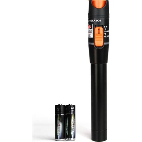 Visual Fault Locator, Red Light Pen 10mW Fiber Optic Cable Tester Test Equipment VFL 10KM
