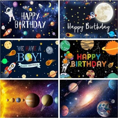 Yeele Planet Glitter Star Starry Sky Universe Backdrops Baby Photography Backgrounds Photo Shoot Props Photophone For Video