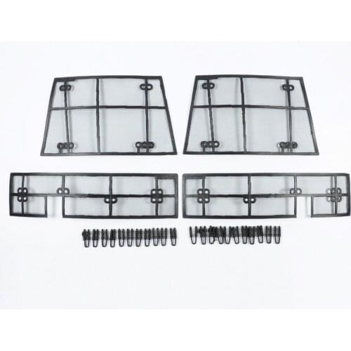 Wtfs Stainless Steel ABS Insect Grille Mesh Grill Inserts Insect Net Insect-Proof Net for Teramont General 2017 [QP1166]