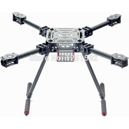 ZD550 ZD 550 550mm / ZD680 680mm Carbon Fiber Quadcopter Frame Kit with carbon fiber landing skid