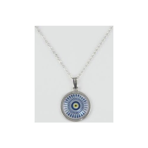 Evil eye Figured Pearl Necklace (Small)