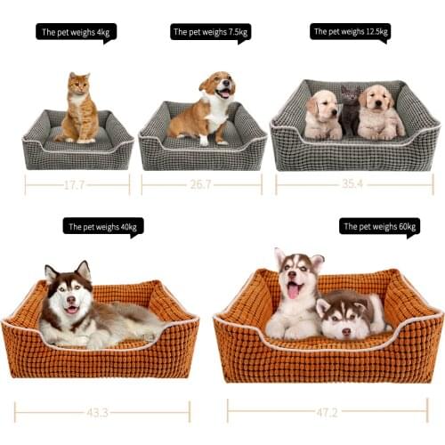 Winter Warm Corn Kernel Pet Nest Dog Beds for Small Large Dogs Pets Dog Bed Accessories Supplies Bed for Dog