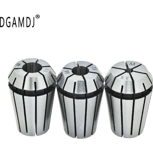 1PCS ER11 ER16 ER20 ER25 spring collet chuck Accuracy 0.008mm for CNC milling tool holder Engraving machine spindle motor
