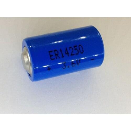 10PCS / lot 3.6V ER14250 1200Mah 1/2 AA Lithium Battery