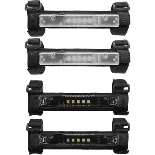 2Pcs LED Roll Bar Mount Dome Light for UTV ATV Truck Off Road Golf Cart Motorcycle Roll Bar Bracket Holder Work Light