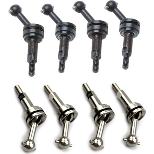 4pcs Metal CVD Universal Joint Shaft Transmission for 1/28 wltoys K969 K979 K989 K999 P929 P939 RC Car