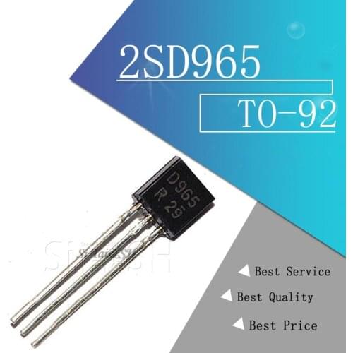 50PCS 2SD965 TO-92 D965 TO92 new triode transistor