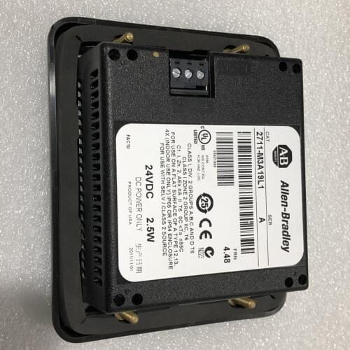 Used Good Condition 2711-M3A19L1 SER A PanelView 300
