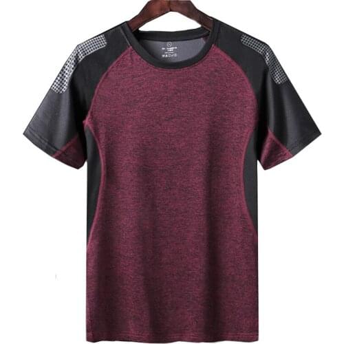 Quick Dry Sport T Shirt Men 2021 Summer Casual Cotton Short Sleeves Women T Shirt Oversized 5XL 6XL Top Tees GYM T-shirt Clothes
