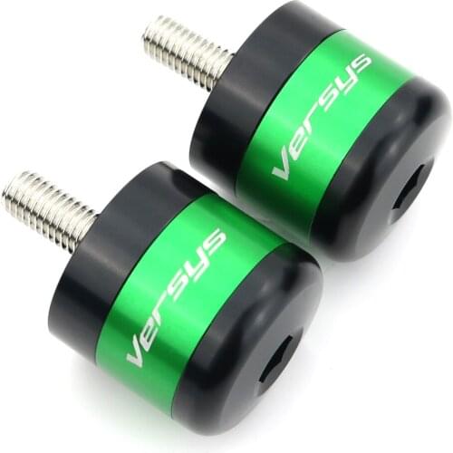 For Kawasaki Versys 650 2007-2019 Versys 1000 2012-2019 Versys-X 250/300 2017-2019 Handle Bar Grips Bar End Cap Covers Plugs